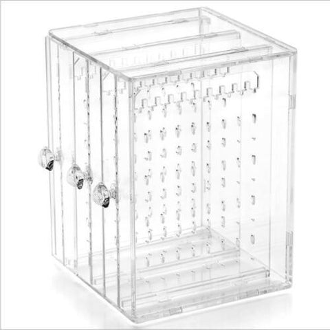Acrylic Jewelry Earring Necklace Holder Display Stand Ring Organizer Showcase AU