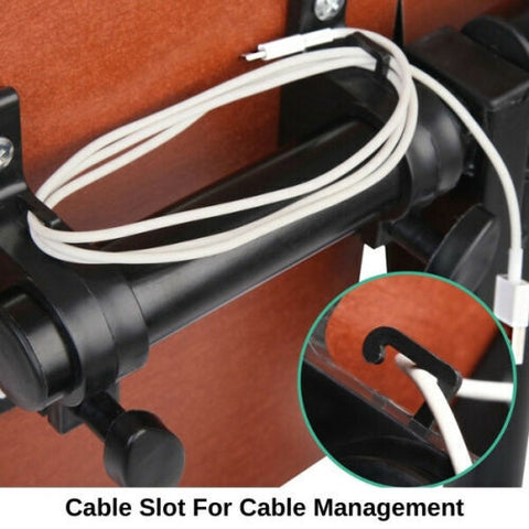 Laptop Desk Portable Mobile Computer Table Stand Adjustable Bed Study AU