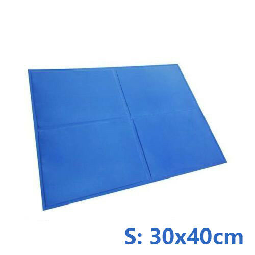 Pet Cool Gel Mat Dog Cat Bed Non-Toxic Cooling Dog Summer Pad 7 Sizes