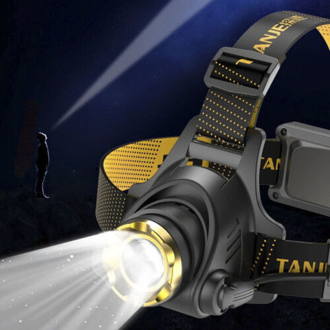 LED Headlamp USB Rechargeable Headlight Head Torch Lamp Flashlight AU