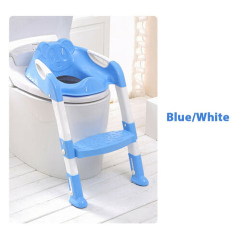 Kids Toilet Ladder Baby Toddler Training Toilet Step Potty Seat Non Slip Trainer