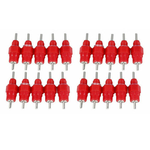 10x Water Nipple Valves Auto Drinker Waterer Feeder Poultry Chicken Duck Bird