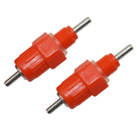 10x Water Nipple Valves Auto Drinker Waterer Feeder Poultry Chicken Duck Bird
