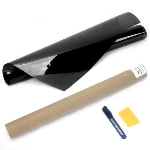 Pro Car Home Window Tint Film Black Roll 5% 15% 30% 35% VLT Tinting Tools Kit