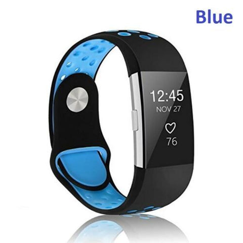 Dual color Band For Fitbit Charge 2