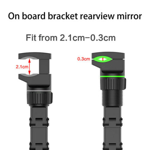 360° Universal Car Phone Holder Rearview Mirror Mount Multifunctional Universal