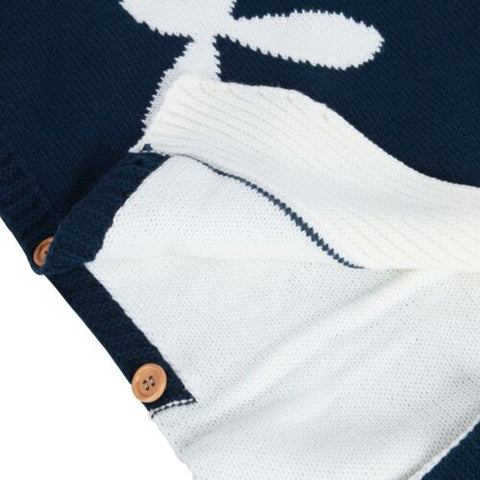 Newborn Baby Swaddle Sleeping Bag Knit Hooded Winter Warm Wrap Blanket