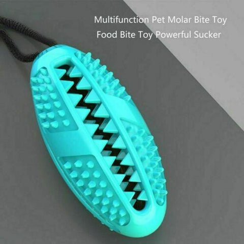 Interactive Rubber Pet Molar Bite Floor Suction Cup Dog Balls Puppy Chew Toy
