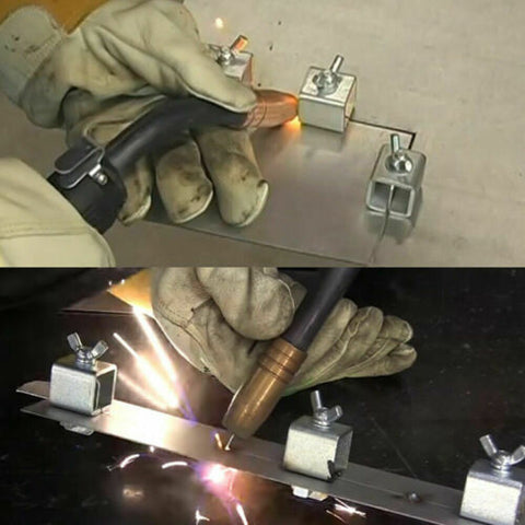 8X Panel Clamps Butt Welding Clip Sheet Alignment Positioner Car Truck Door Skin