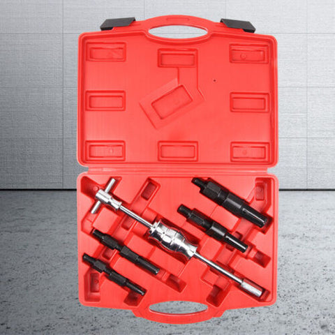 5 PC Inner Pilot Bearing Puller Tool Set Kit Remover Blind Internal Slide Hammer