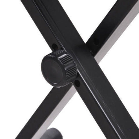 Adjustable 3 Way Folding Keyboard Piano Stool Bench Seat Chair POST FROM SYD