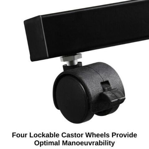 Laptop Desk Portable Mobile Computer Table Stand Adjustable Bed Study AU