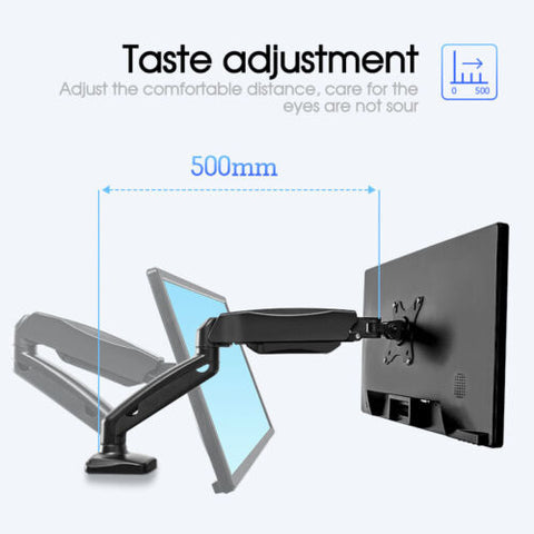 Monitor Stand Arm Desk Mount Single 13-27''LED TV Screen Holder Bracket AU