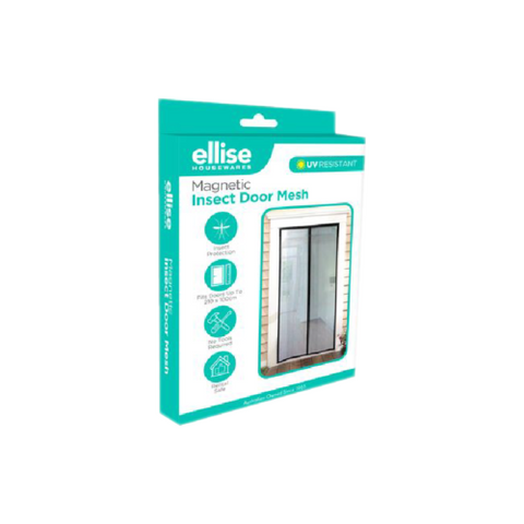 Instant Mesh Screen Door Magnetic Bug Mosquito Fly Pet Patio Net Hands Free