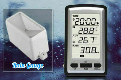 SEMI-PRO WIRELESS WEATHER STATION WITH RAIN GUAGE
