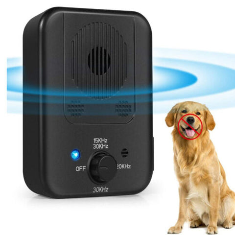 Anti Bark Device Ultrasonic Dogs Barking Control Stop Repeller Outdoor & Indoor