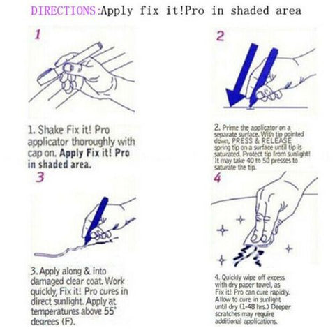 Anti Scratches Car Magic Pen