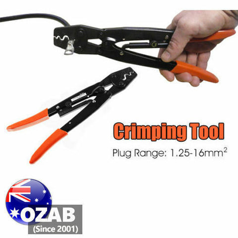 1.25-16mm² Wire Crimper Cable Plier Terminal Anderson Plug Lug Crimping Tool AU