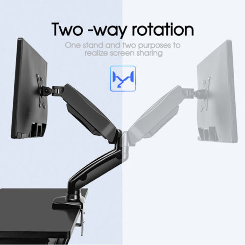 Monitor Stand Arm Desk Mount Single 13-27''LED TV Screen Holder Bracket AU