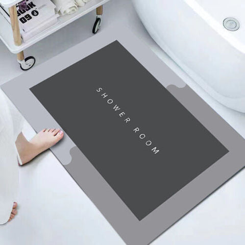 Super Absorbent Floor Mat Soft Quick-Drying Non-Slip Diatom Mud Bath Floor Mat