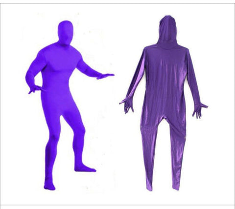Full Body Adult Men Women Zentai Spandex Party Costume Suit Invisible Morph suit