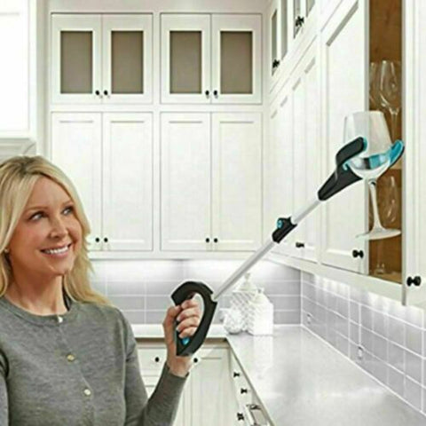 Foldable & Extendable Pick Up Grabber Reacher Stick Reaching with LED