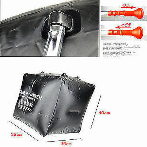 40L Portable Solar Heating Outdoor Camp Shower Bag