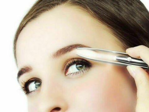 Eyebrow Tweezer with LED