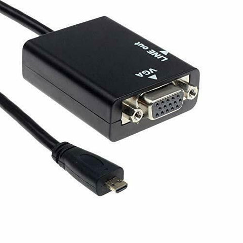 Micro HDMI to VGA adapter