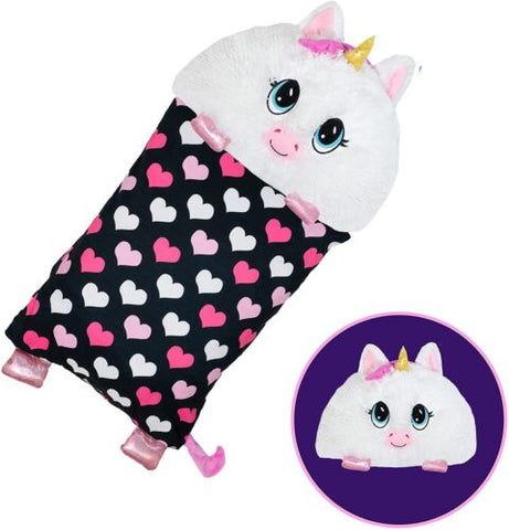 Happy Nappers Fluffaluff Pets Snap On & Off The Pillowcase