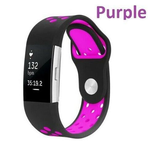 Dual color Band For Fitbit Charge 2