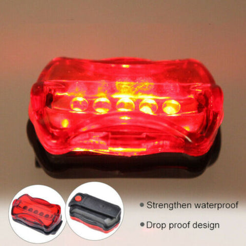 15000LM Bike Front Rear Light USB Rechargable Lamp Flashlight Bicycle LED
