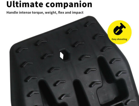 10T Pair Recovery Tracks Sand Track Sand / Snow / Mud Trax 4WD Black