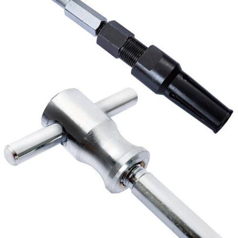 5 PC Inner Pilot Bearing Puller Tool Set Kit Remover Blind Internal Slide Hammer