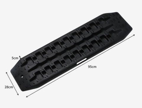 10T Pair Recovery Tracks Sand Track Sand / Snow / Mud Trax 4WD Black