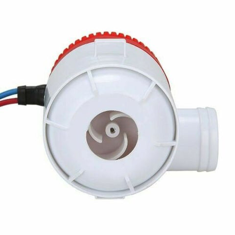 12V 1100GPH Submersible Bilge Water Pump Fishing Boat Caravan Campervan Camping