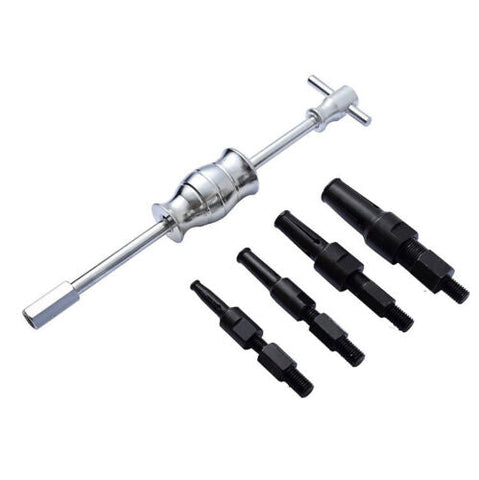 5 PC Inner Pilot Bearing Puller Tool Set Kit Remover Blind Internal Slide Hammer