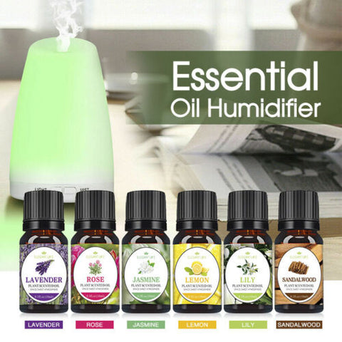 6x Essential Oil For Humidifier Air Diffuser Aroma
