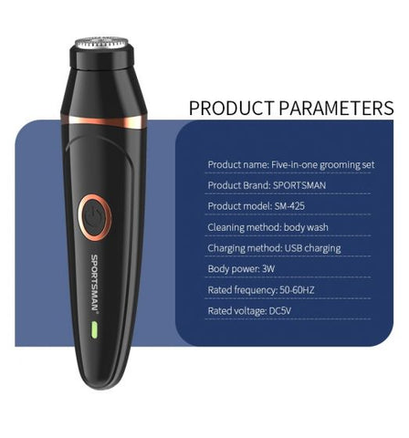 5-in-1 Electric Hair Trimmer