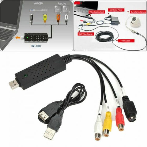 USB Video Capture Card Adapter