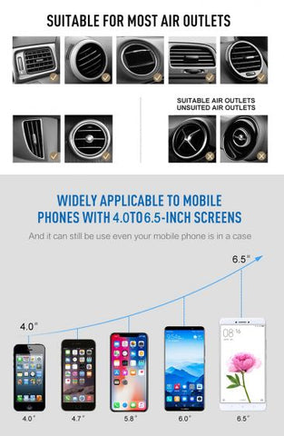 10W Car Phone Holder Wireless Charger