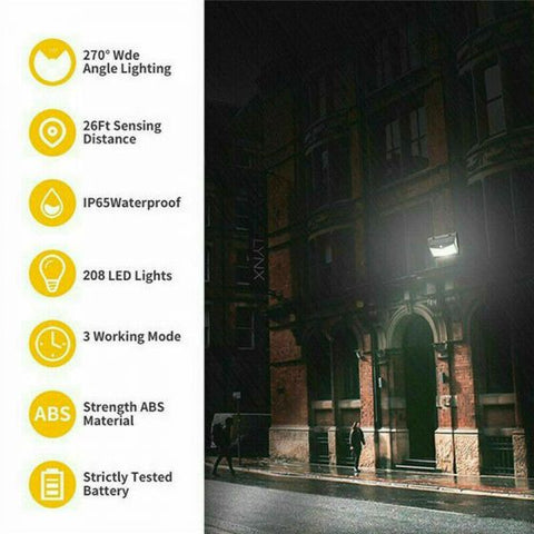 Motion Sensor Solar LED Light