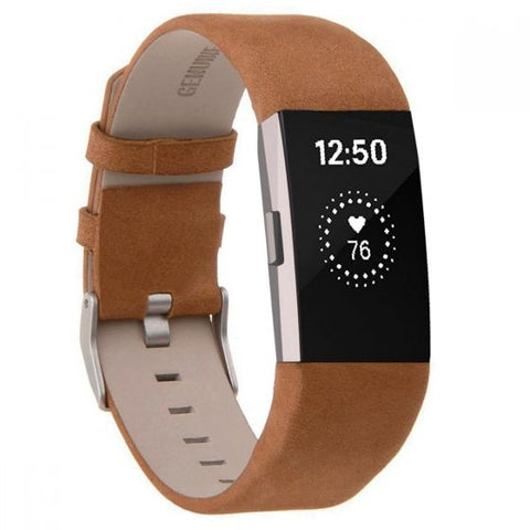 Leather band For Fit bit charge 2