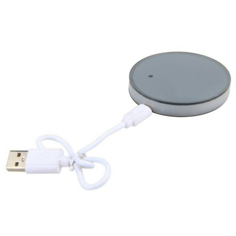 Car LED Light Cup Holder Automotive Interior USB Colorful Atmosphere Lights Lamp Drink Holder Anti-Slip Mat Auto Accessories