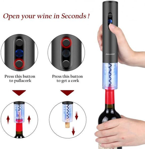 Electric Wine Opener Gift Set