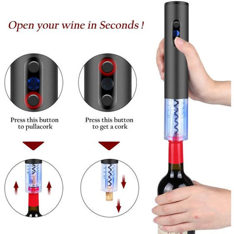 Electric Wine Opener Gift Set