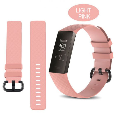 Silicon Watch Band For Fitbit Charge 3