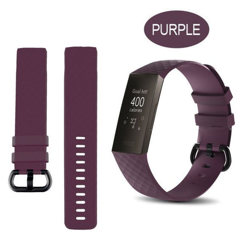Silicon Watch Band For Fitbit Charge 3