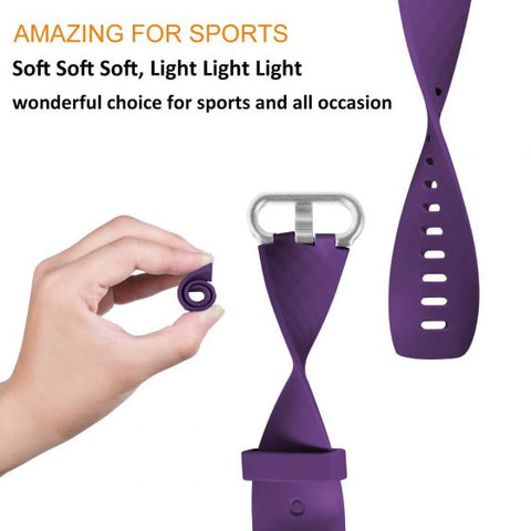 Silicon Watch Band For Fitbit Charge 3