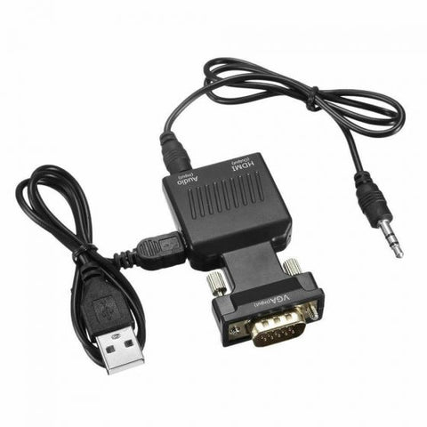VGA Male to HDMI Female Adapter